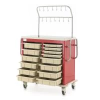 Столик реанимационный, анестезиологический ИТТ006Х (ТМ-013АН-00) "Med-Mos" Столик реанимационный, анестезиологический ИТТ006Х (ТМ-013АН-00) "Med-Mos"